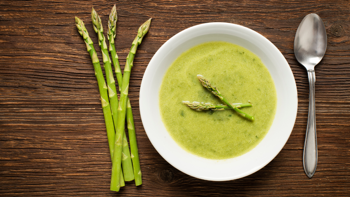 Cream of Asparagus Soup that is Lectin Free and Vegan!..